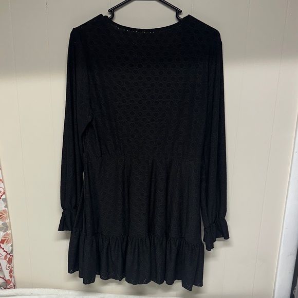 SHEIN Black Mini Dress wear with leggings or as dress - Picture 3 of 12